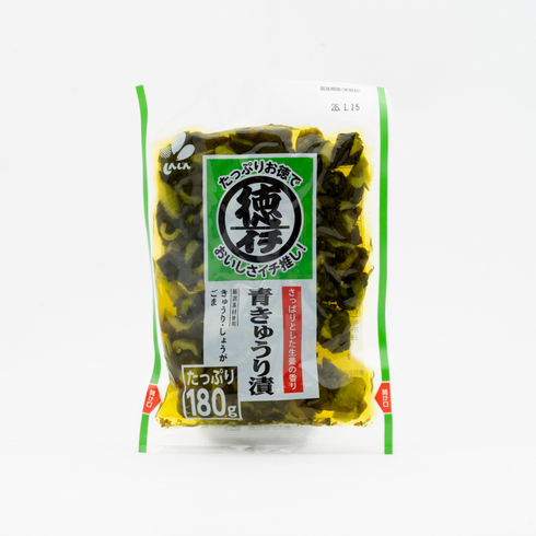 【Best Before:10/01/2026】Shinshin Tokuichi Cucumber Pickles 180g