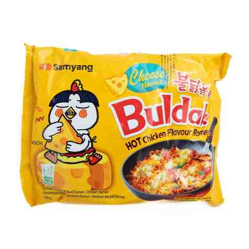 【Best Before:13/01/2026】Samyang Buldak Hot Chicken Cheese Single pack