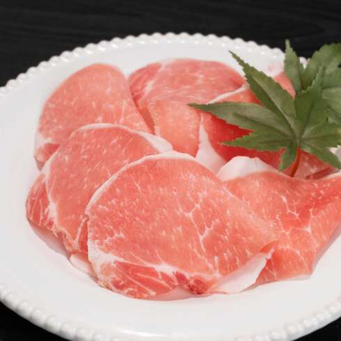 【初回購入者限定】WASO厳選 イベリコ豚ロース しゃぶしゃぶ用（スペイン産） 100-110g