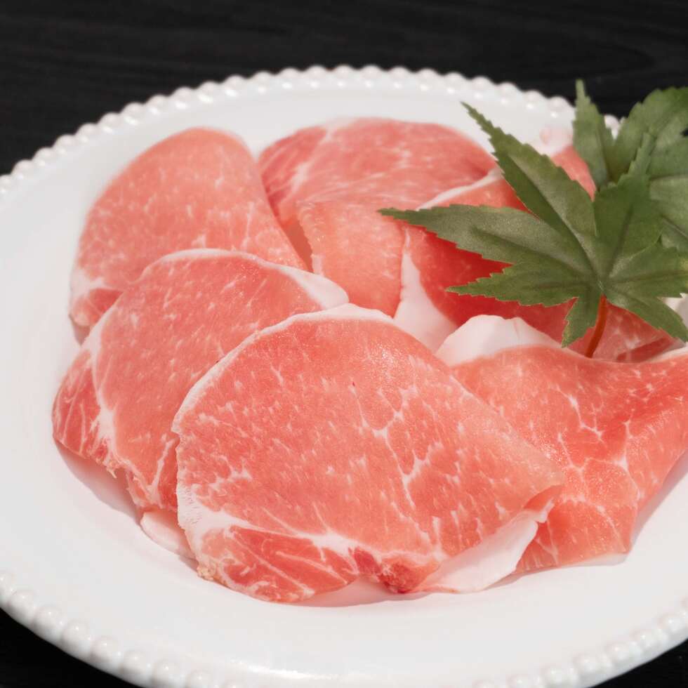 【初回購入者限定】WASO厳選 イベリコ豚ロース しゃぶしゃぶ用（スペイン産） 100-110g