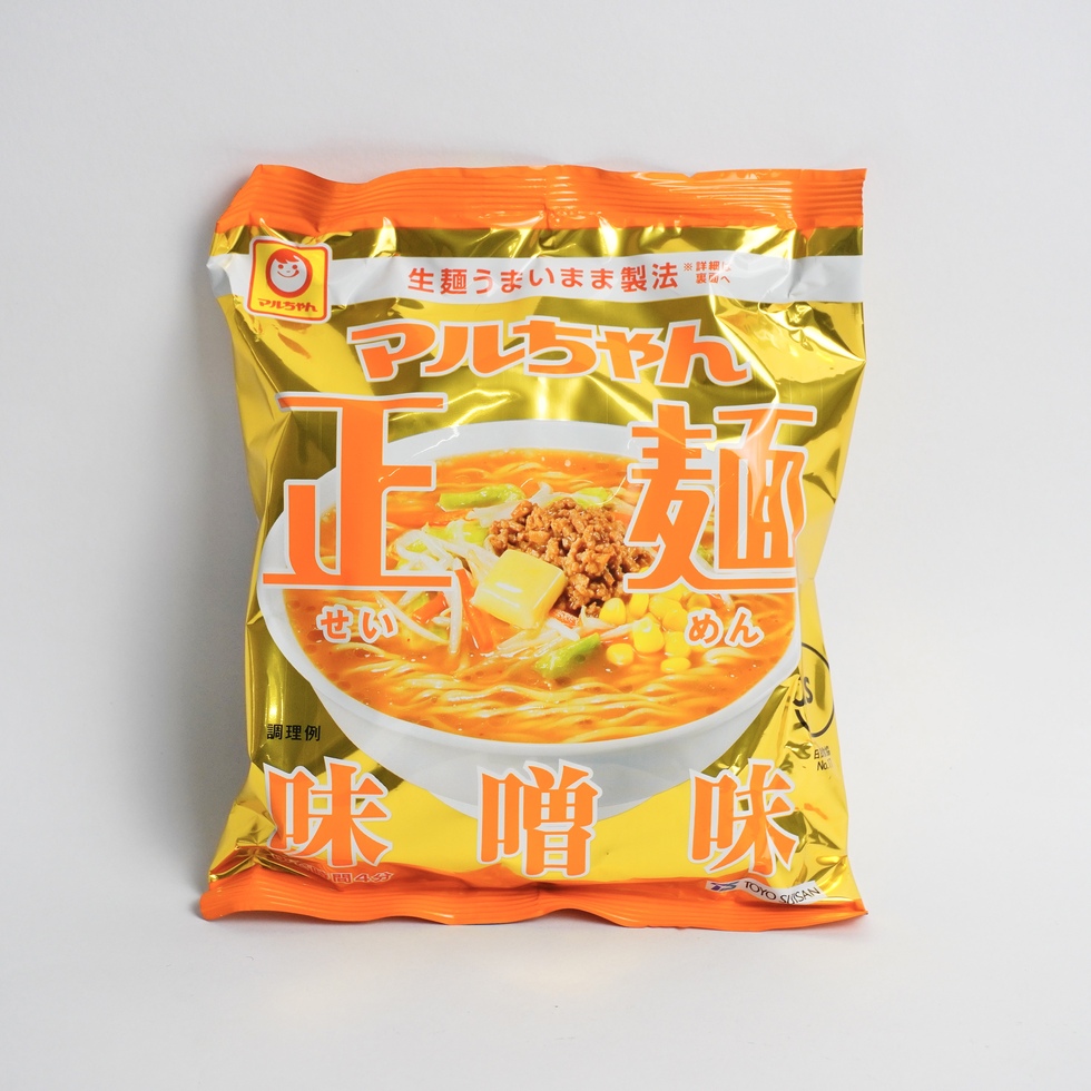 マルちゃん正麺 味噌味 108g シングルパック