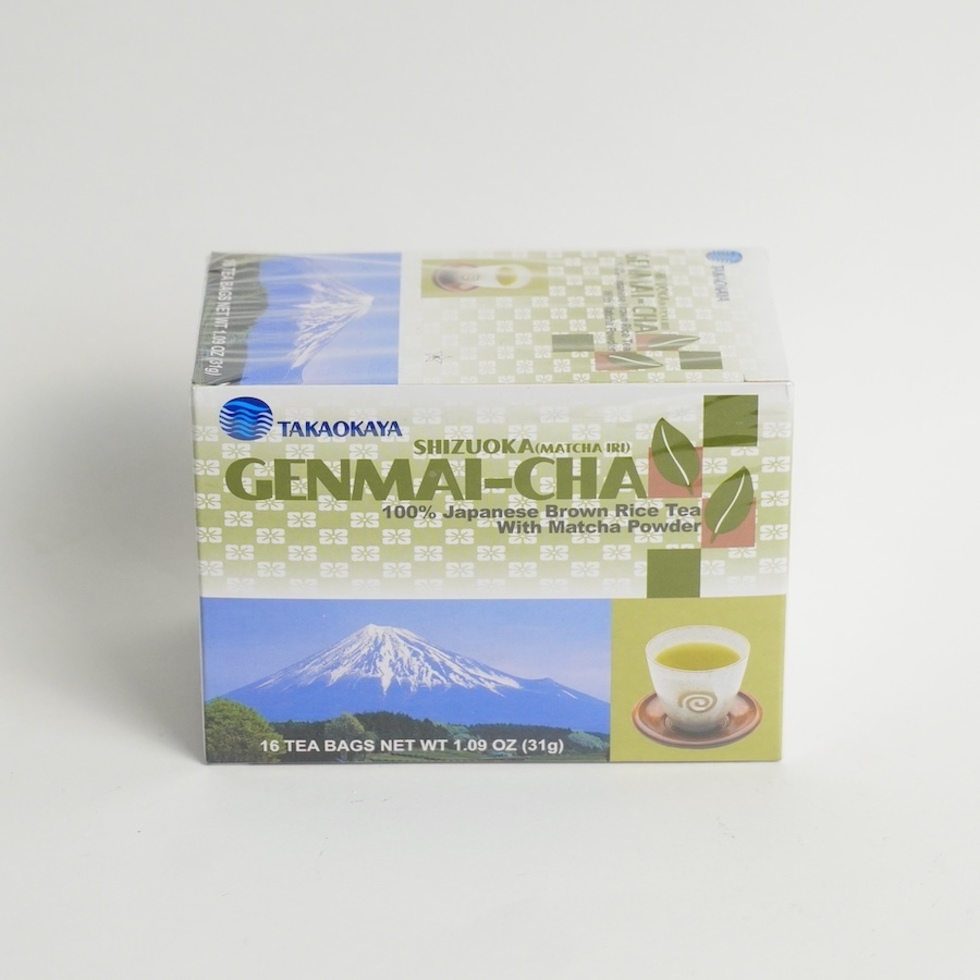 高岡屋 静岡玄米茶抹茶入り（ティーバッグ）31g 16杯分