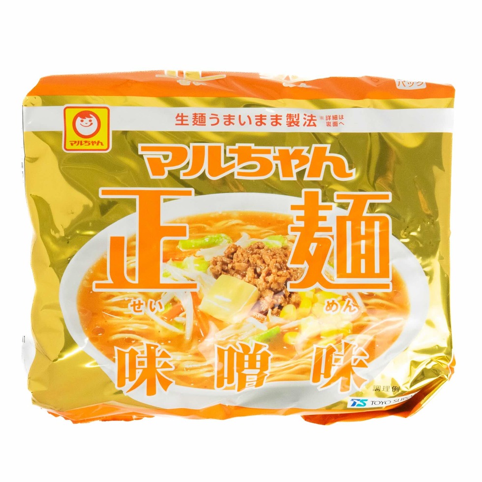 マルちゃん正麺 味噌味 5食パック