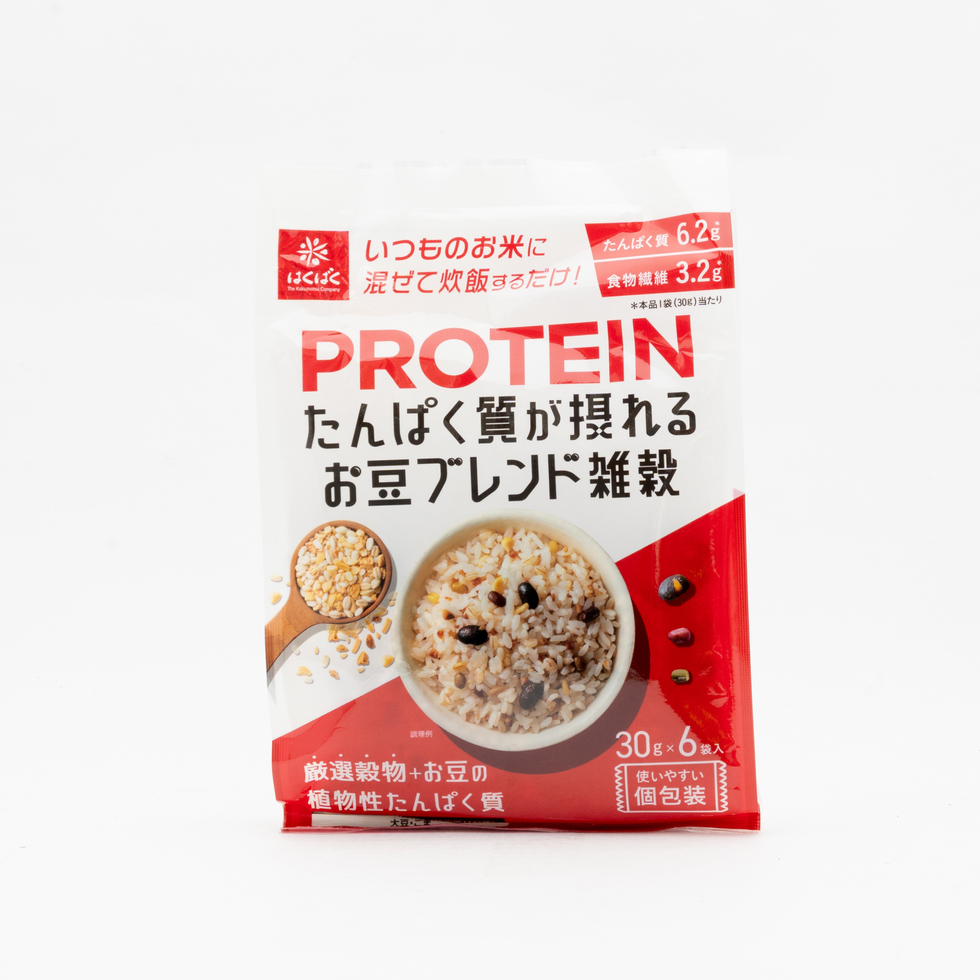 はくばく たんぱく質が摂れるお豆ブレンド雑穀 30g×6