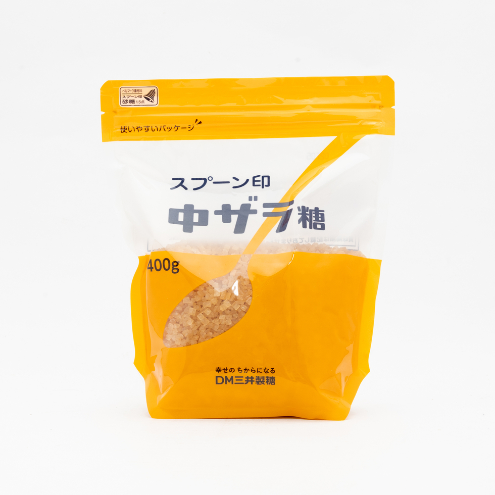 Mitsui Spoon Mark Coarse Brown Sugar Crystals 400g