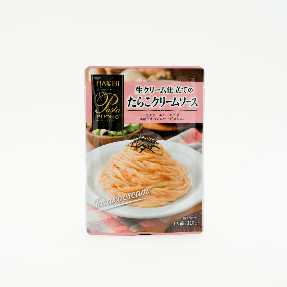 生クリーム仕立てのたらこクリームソース