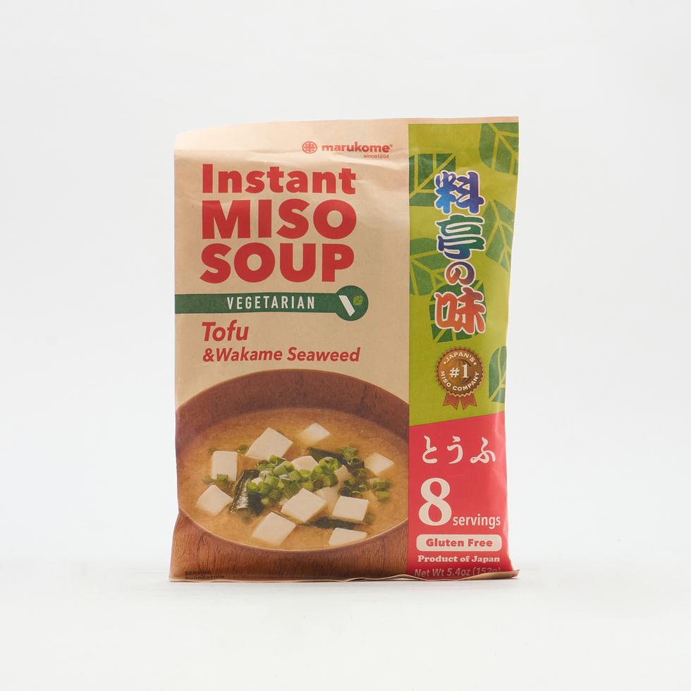 Soupe Miso Instantanée Marukome Ryotei no Aji avec Tofu 152g (8 Portions)