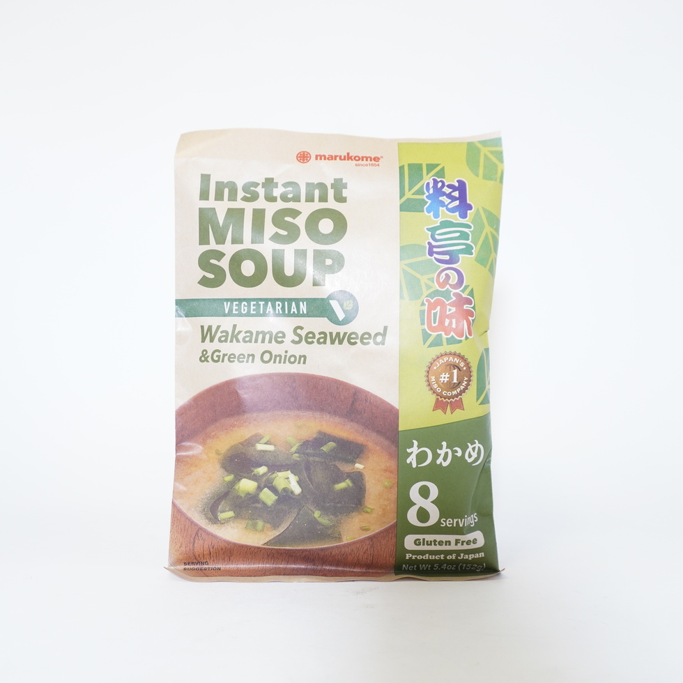 マルコメ 料亭の味 わかめ インスタント味噌汁 152g（8食）