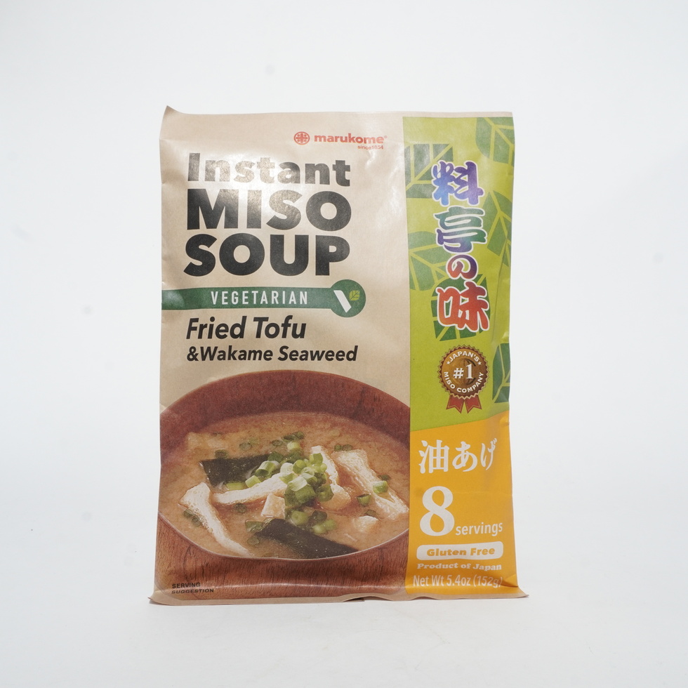 マルコメ 料亭の味 油揚げ インスタント味噌汁 152g（8食）