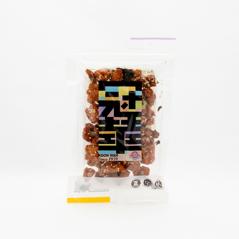 冠華 胡麻海苔入り クリスピー揚げ菓子 135g