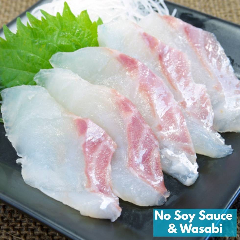 Seabream Sashimi from Japan