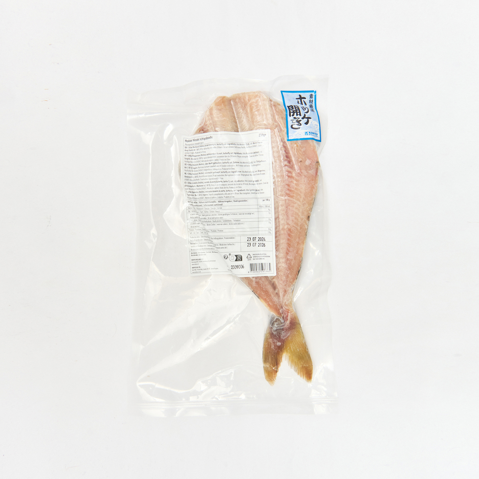 （近日登場） ホッケのヒラキ（一夜干し）250g