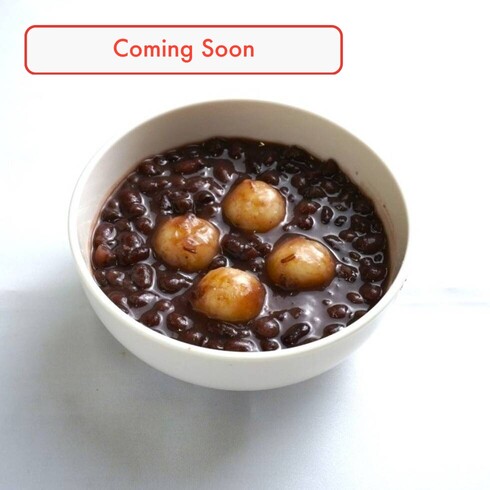 (Bientôt) Shiratama Zenzai (Haricots rouges avec 4 boulettes de farine de riz)