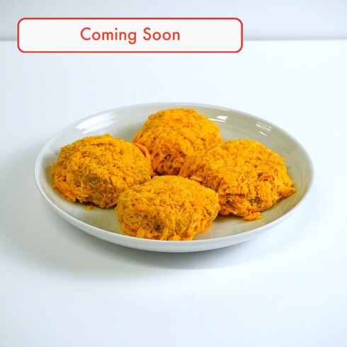 (Bientôt) Croquette de bœuf haché et de pomme de terre faite maison prête à cuire 4pcs