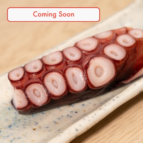 (Bientôt) Pattes de Poulpe Sashimi (Sashimi ou Takoyaki) 1pc/80g par Nobu Sakaguchi (15 ans au Michelin)