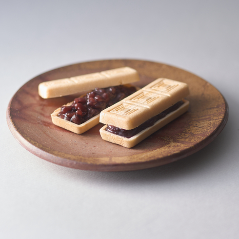 (Coming soon) Shiose Monaka (Smooth Red Bean Filling) 5 pcs