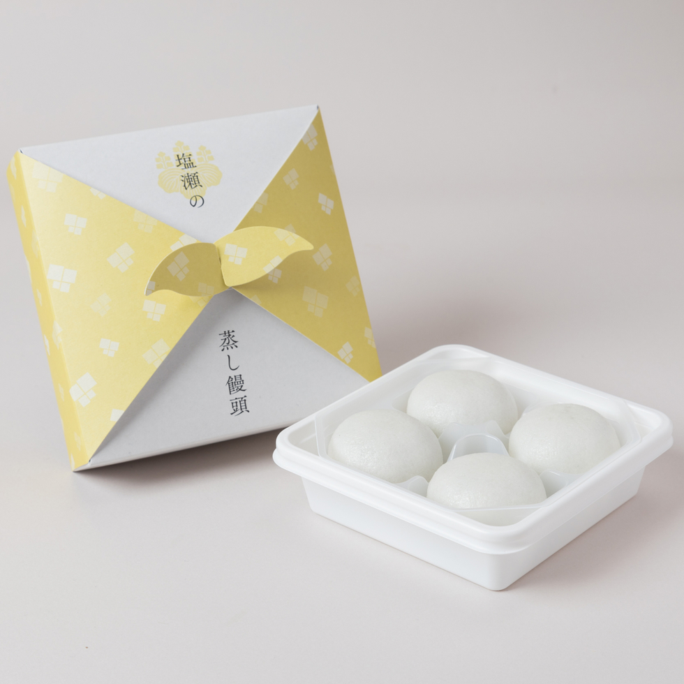 （近日登場） 塩瀬総本家 江戸名物筆頭 蒸し饅頭 4個入