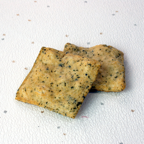 (Coming soon) Ganko Shokunin Aosa Seaweed Large Square Rice Crackers
