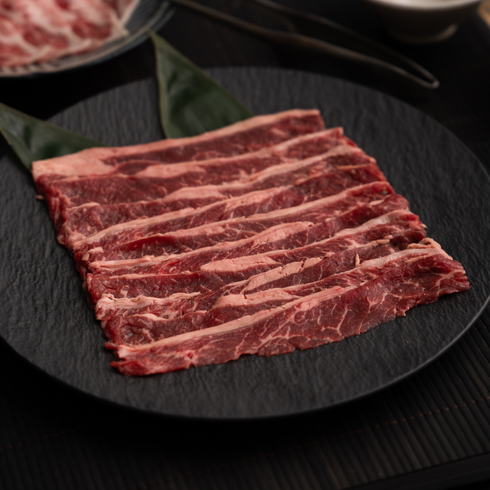 WASO Selected Premium Sliced Beef Short Rib for Shabu-shabu 150-160g