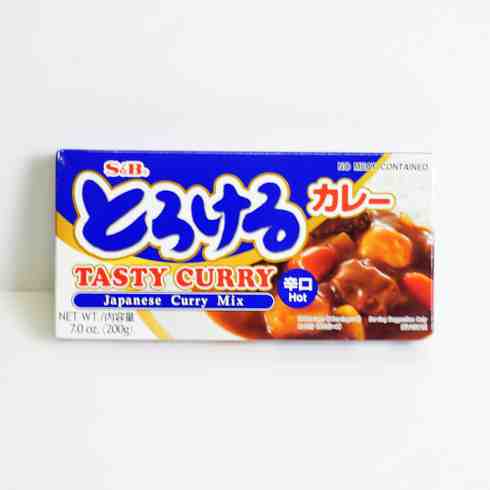 S&B とろけるカレー 辛口 200g (10皿分)