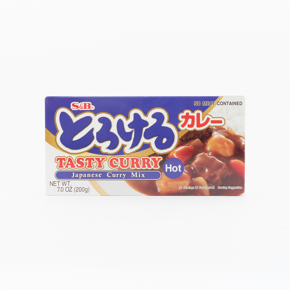 S&B 濃厚即溶咖喱塊 辣味 200克（10份）
