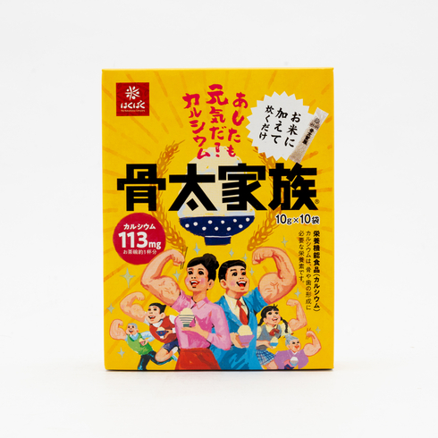 Hakubaku 骨太家族 強化鈣大麥飯 10包入