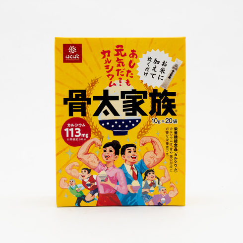 Hakubaku 骨太家族 強化鈣大麥飯 20包入