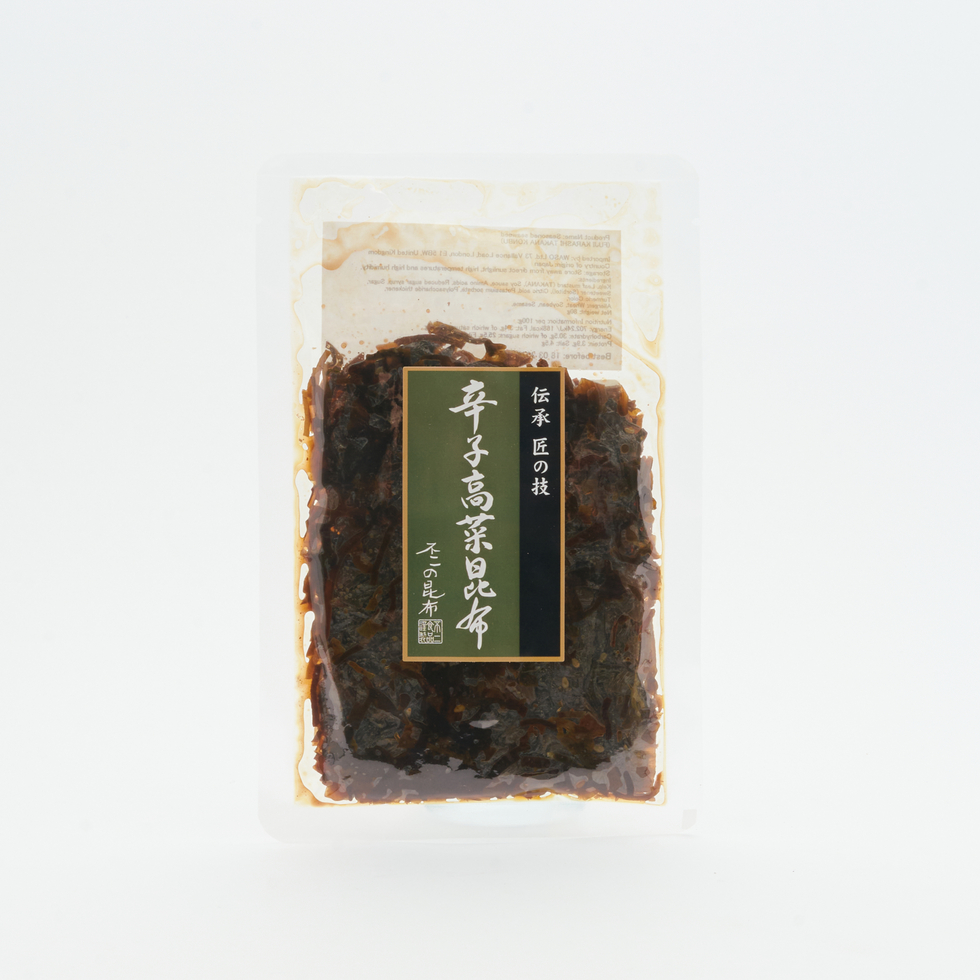 不二食品 辛子高菜昆布 80g