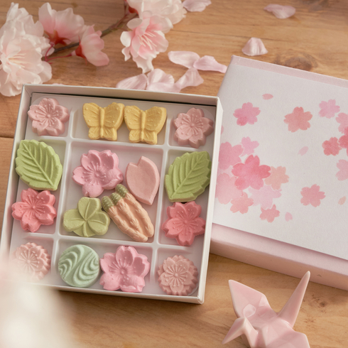 Shiose Seasonal Wasanbon Sugar Confection (Spring Limited Edition)