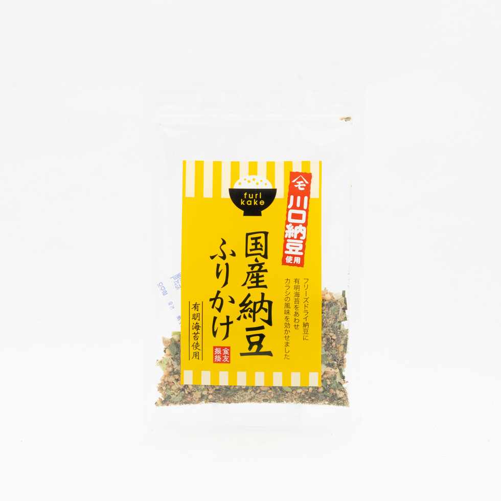 【Best Before:21/02/2026】Natto Furikake with Mustard Flavour 25g