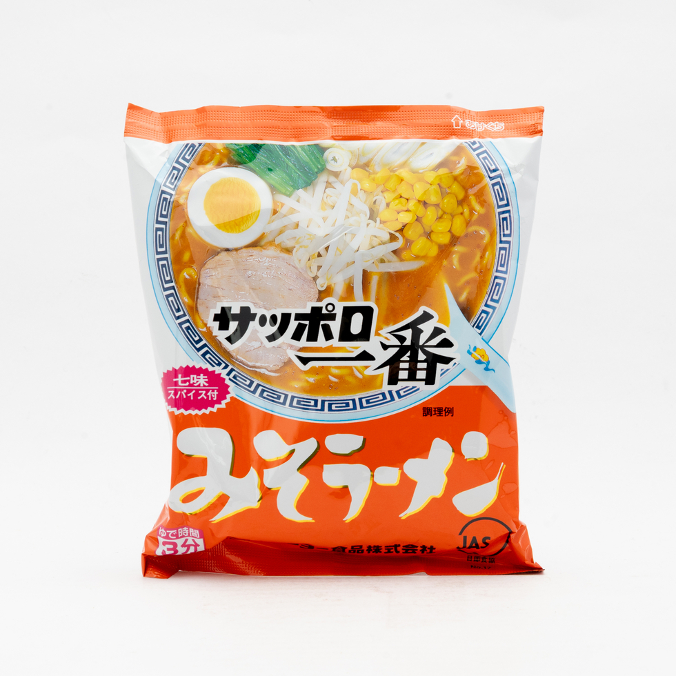 サッポロ一番 みそラーメン, 101g (1食分)