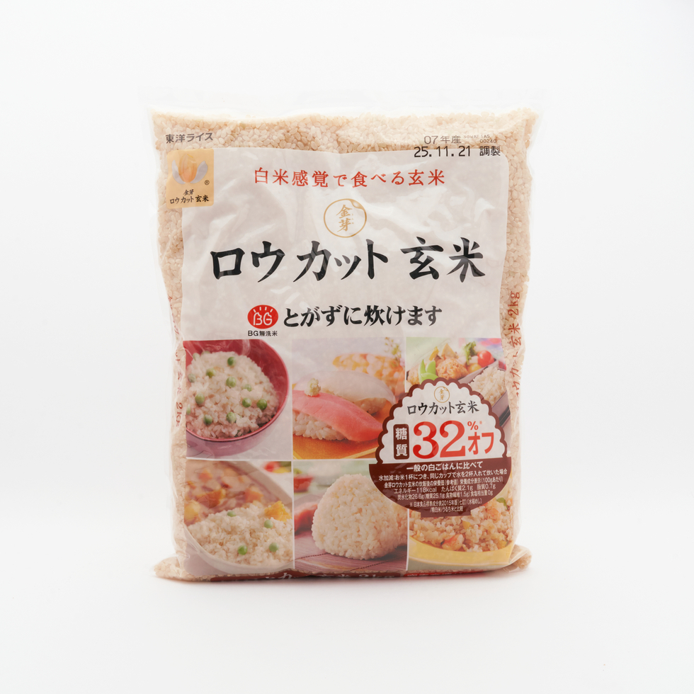 東洋ライス 金芽 ロウカット玄米 2kg