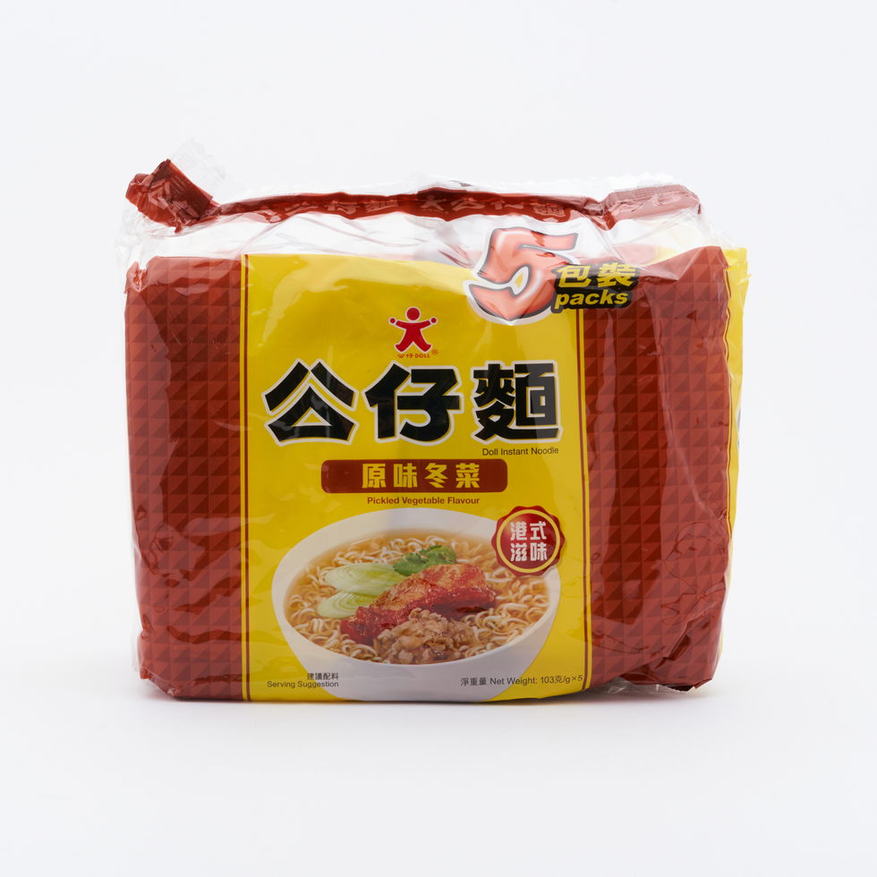 Doll Instant Noodle Pickled Vegetable Flavour 5x103g