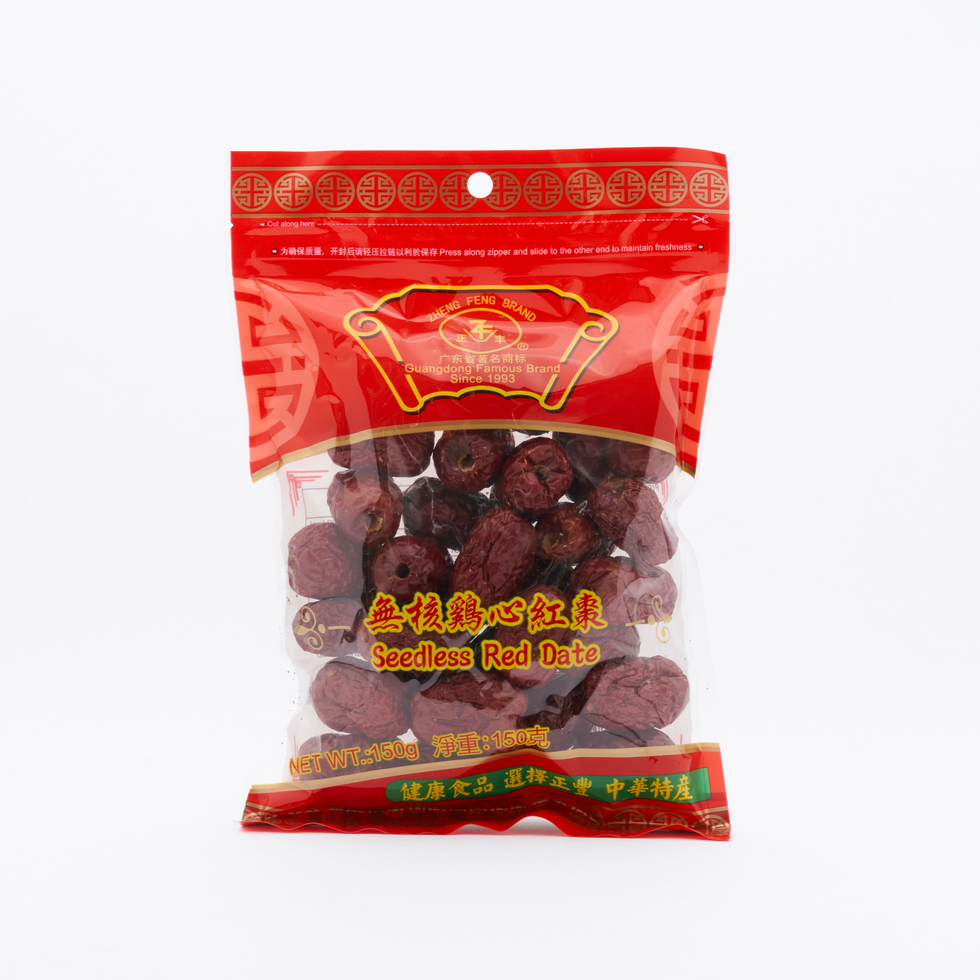 Zheng Feng Seedless Red Dates 150g