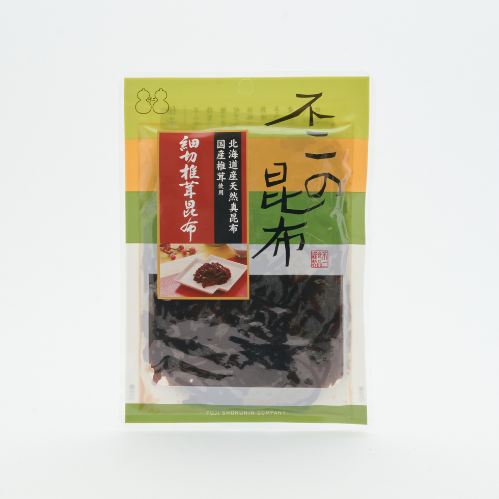 【Best Before:17/04/2026】Fuji Shokuhin Shredded Kombu with Shiitake 75g