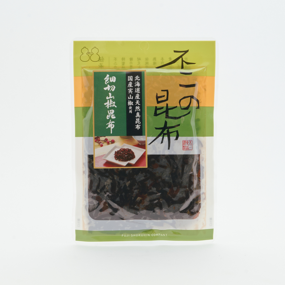 【Best Before:17/04/2026】Fuji Shokuhin Shredded Kombu with Japanese Sansho Pepper
