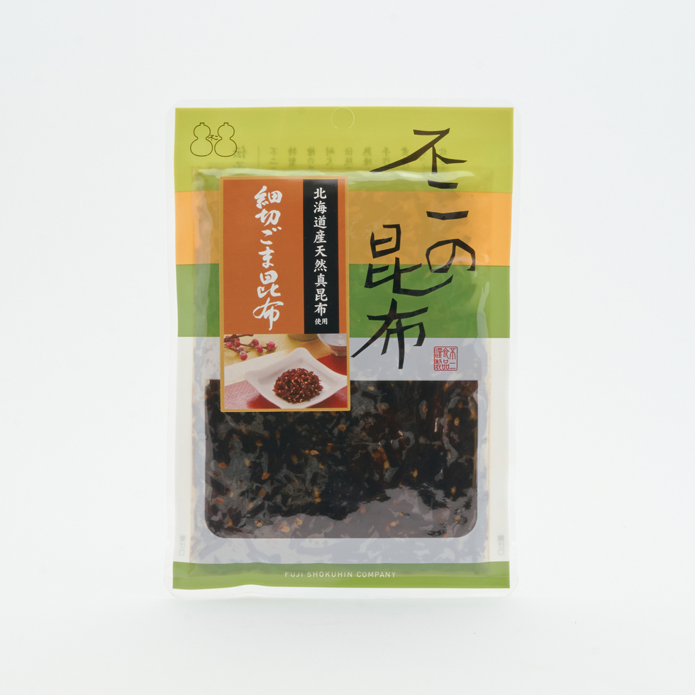 【此日期前最佳:2026年04月17日】不二食品 細切芝麻昆布 75g