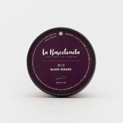La Barceloneta Japanese Black Sesame Artisan Ice Cream 120g