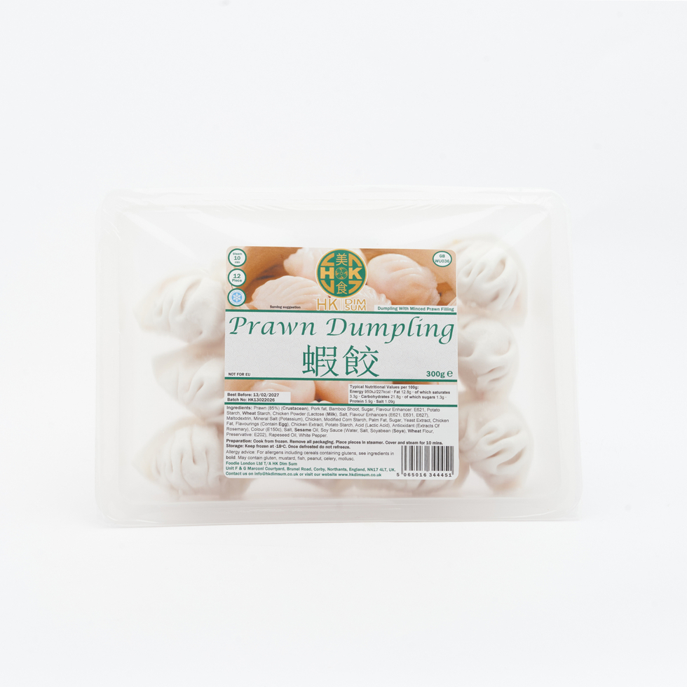 香港點心 蝦餃 (12粒)