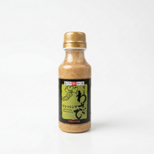 アサムラサキ 金ごまわさびドレッシング 220ml