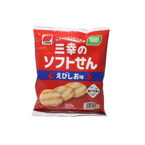 三幸 ソフトせん えびしお味 50g
