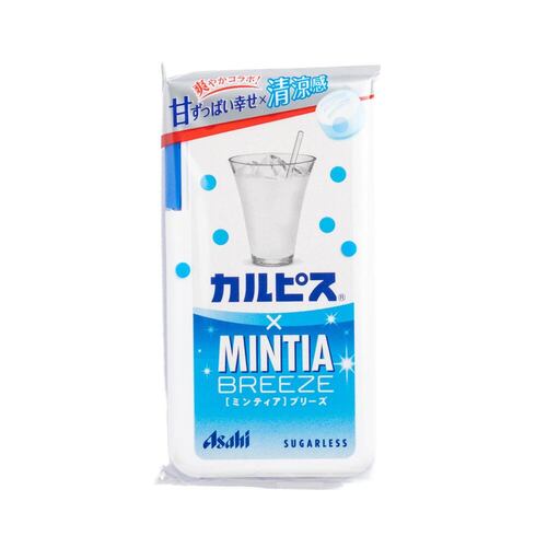 【Best Before:28/02/2026】Asahi Calpis × Mintia Breeze Sugarless Mints