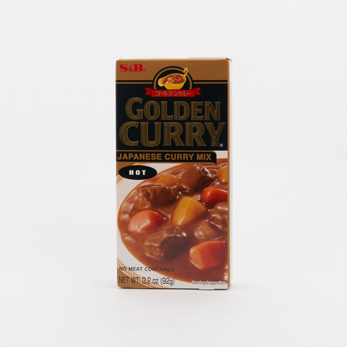S&B Golden Curry Sauce Mix Hot 92g