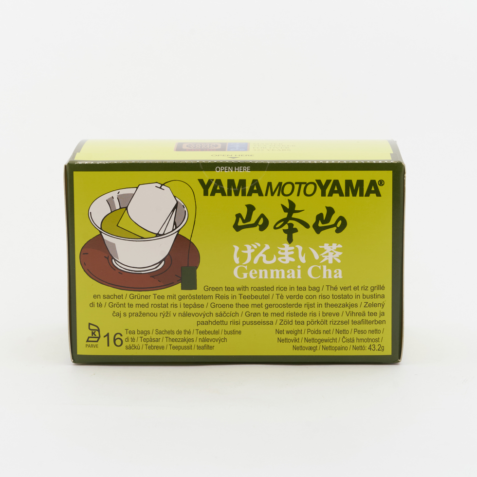 Yamamotoyama Genmaicha Green Tea Bags 48g (16 bags)