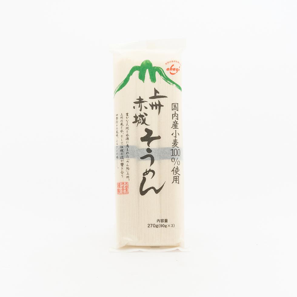Akagi Joshu Dried Somen Noodles 270g (3 servings)