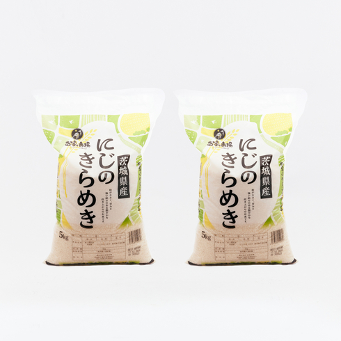 Niji no Kirameki Japanese Rice from Ibaraki 10kg (5kg x 2)