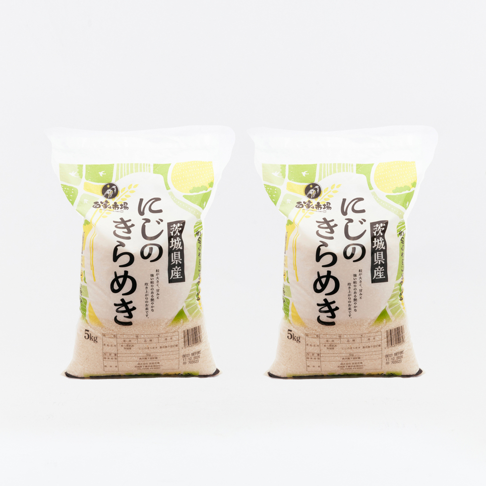 Niji no Kirameki Japanese Rice from Ibaraki 10kg (5kg x 2)