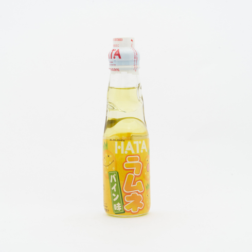 【Best Before:09/04/2026】 Hatakosen Pineapple Ramune Japanese Marble Soda 200ml