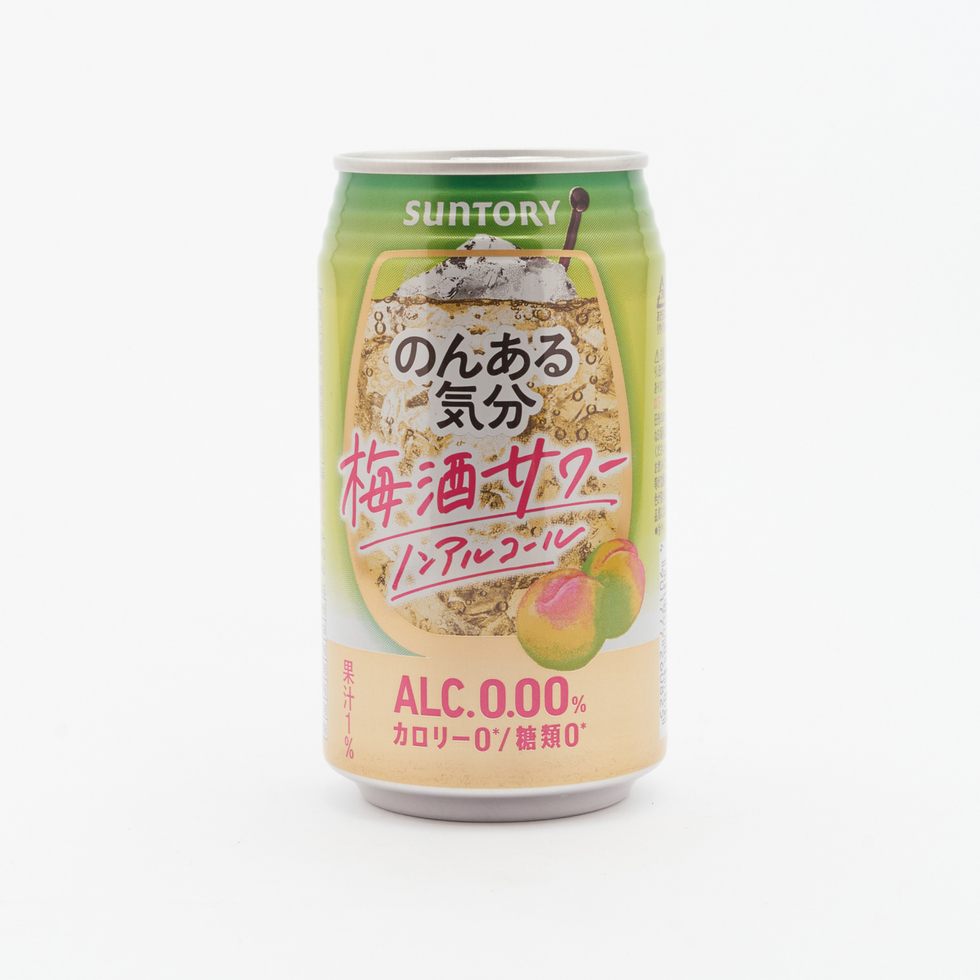 Suntory Non Aru Kibun Umeshu Sour Non-Alcoholic Sparkling Drink 350ml