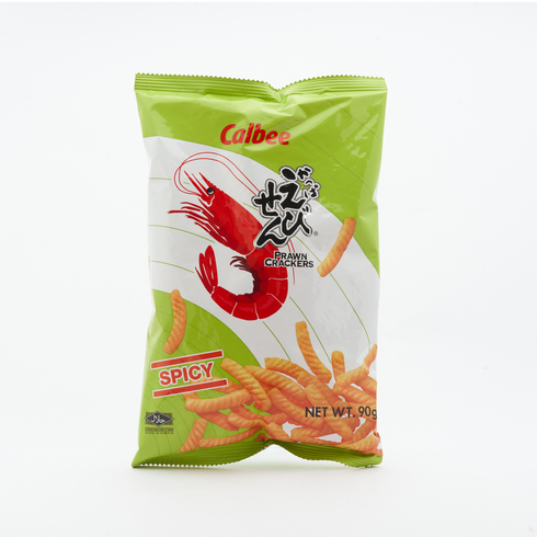 Calbee Prawn Cracker Spicy Flavour 90g